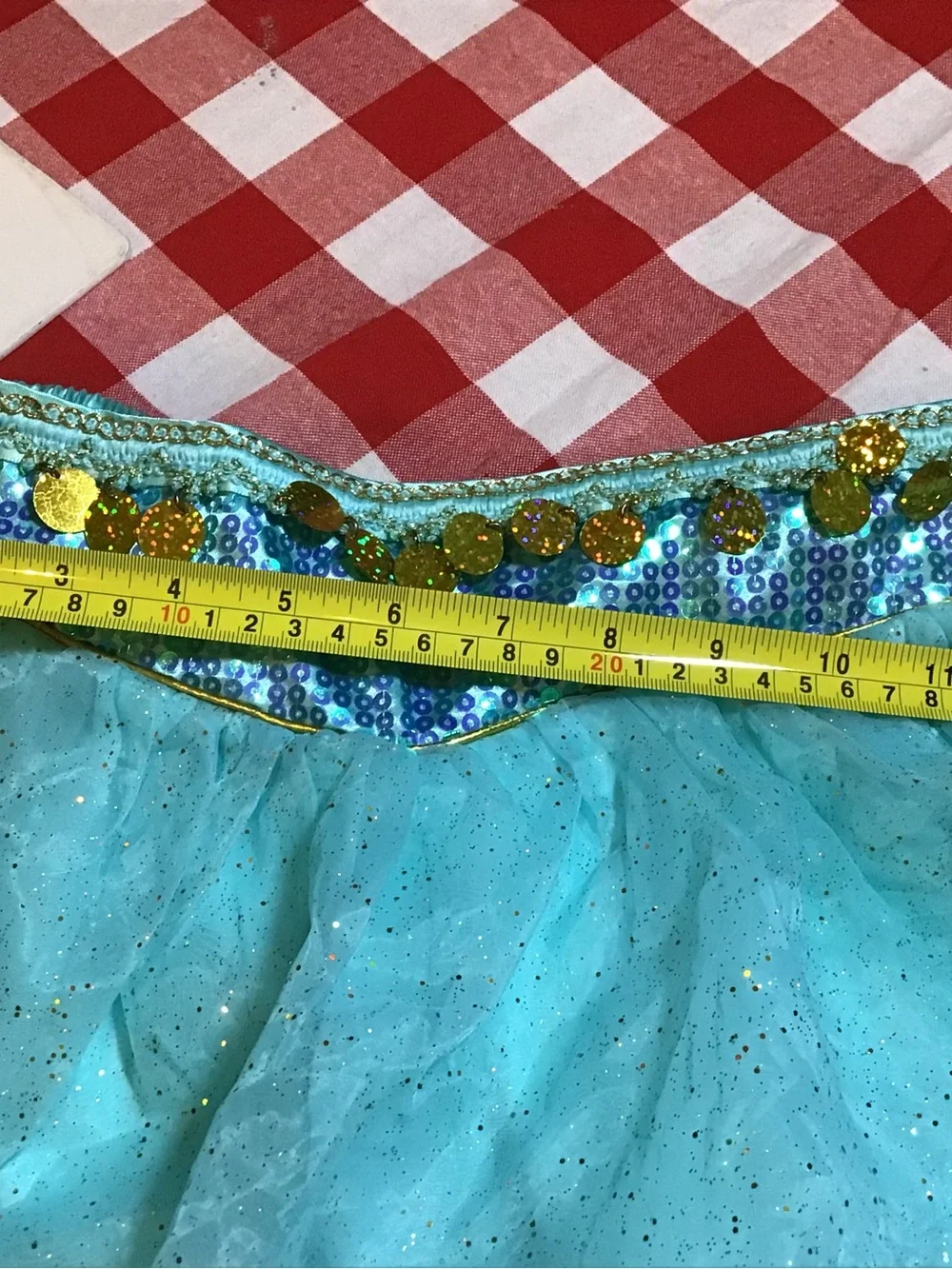 Disney castle collection jasmine girl costume size 134 -Preowned